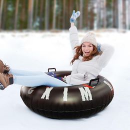 Sledding Snow Tube Beautiful Air Nozzle Design Low Temperature Resistance Outdoor Recreation Ski for Skiing Sled 230922