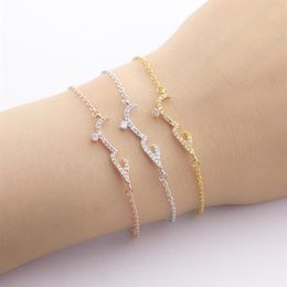 2020 Women Arabic Letter Love Faux Quartz Chain Bracelet Bangles Necklace Jewelry New3272