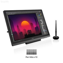 Graphics Tablets Pens HUION Kamvas 20 Graphics Tablet Monitor 19.5 inch Battery-free 8192 Levels Pen IPS With AG Glass 120%sRGB Pen Tablet Monitor L230923