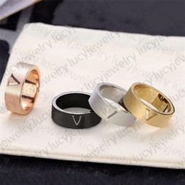 Classic Ring Fashion Rings Temperament Trend Accessories Personality for Man Women Simplicity Jewellery 4 Colors200Z