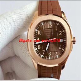 9 Colours Men Wristwatch 40mm Automatic Movement Sapphire Luminous 5168G-001 5167A-001 Rubber Strap Stainless Steel Bracelet Luxury254i