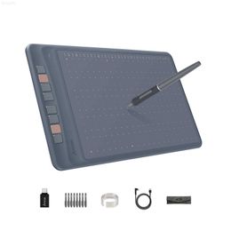 Graphics Tablets Pens ARTISUL A1201 10x6.3 Inch Anime Digital Graphic Tablet Art Writing Board for Drawing Game OSU with 8192 Levels Battery-Free Pen L230923