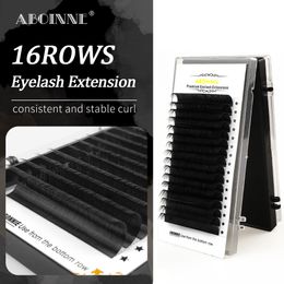 False Eyelashes Abonnie CD Curl Eyelash Extension Individual Classic Lashes Extension Russian Volume Lashes Matte Faux Mink Soft Cilios 230922