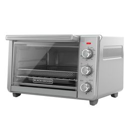 BLACK+DECKER 6-Slice Crisp Bake Air Fry Toaster Oven TO3217SS