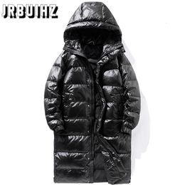 Men's Wool Blends Men Winter Down Jacket Luxury Fur Parka Fashion Coat Female Thicken Warm Outerwear Waterproof Clothes 30 230922
