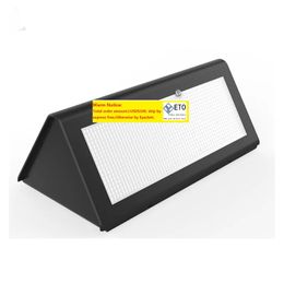 Solar Powered Wall Lamps Microwave Radar Sensor LED Lights Waterproof Outdoor Garden Light ABS+PC Cover 1000LM LL