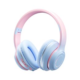 Headset Bluetooth Headset Gaming Noise Canceling Headset Foldable Headset Gradient Light Effect Bluetooth 5.2 Low Latency HD Calling