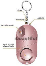 1x Persönlicher Alarm Mädchen Frauen Alter Mann Sicherheit Schützen Alarm Sicherheit Schrei Laut Schlüsselbund 130db Ei Kostenloser Versand