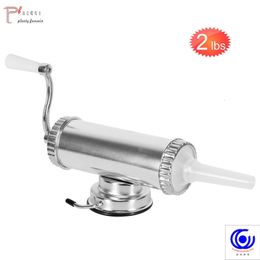 Meat Poultry Tools Furnishsalon Casings Ciq Stuffers Stocked Metal Horizontal Manual Kitchen Utensils At a Loss 230922