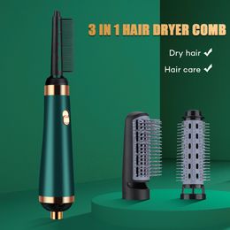 Hair Straighteners Hair Dryer Brush 3 in 1 Electric Blow Dryer Comb Air Straightener Curlers Hair styling Tools One Step Hair Dryer Volumizer 230922