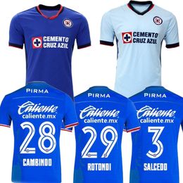 CRUZ AZUL soccer jerseyS Customised 23-24 home Thai Quality soccer jersey kingcaps store CAMBINDO 28 RIVERO 15 ROTONDI 29 SALCEDO 3 Design Your Own dhgate Discount