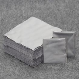 1set100pcs gray cleaning cloth microfiber glasses cloth sunglasses accessories three colors Eyewear Lens Clothes 292U