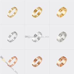 Дизайнер ювелирных изделий для женщин Love Screw Ring Дизайнерское кольцо Кольца из титановой стали Позолоченные, никогда не выцветают, не вызывает аллергии, золото/серебро/розовое золото, Store/21621802