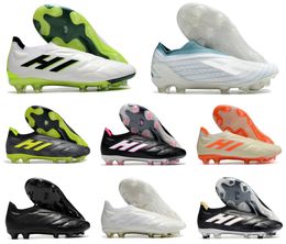 Mens Soccer Shoes Football Copa Purefirm Ground Boots COPA Pure+ FG Low Ankle Slip-On Outdoor Cleats Size US6.5-11