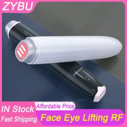 New Arrival Eye Messager RF Radio Frequency Mesotherapy Beauty Pen LED Face Lifitng Skin Rejuvenation Wrinkle Remover Anti Aging Dark Circle Eye Bags Remover