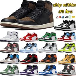 Designer Sneakers Jumpman 1 Basketball Shoes 1s Lucky Green Prototype  University Blue Mid Light Smoke Grey Bred Patent Bordeaux Chicago UNC  Patent Women Trainers From Topsneakerstore, $10.17