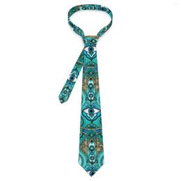 Bow Ties Mens Tie Hamsa Hand Neck Vintage Print Cool Collar Graphic Business Great Quality Necktie Accessories