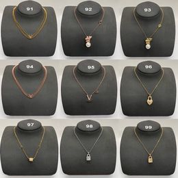 Three row small bead V-shaped necklace Necklace Women's Clavicular Necklace Simple casual Neck Chain Jewelry Accessories Gifts Wholesale Retail