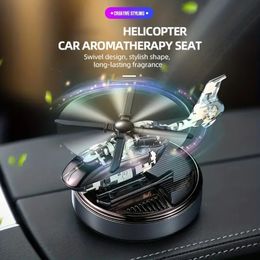 Car Fragrance Diffuser Eliminate Odours Solar Powered Helicopter Shape Car Air Freshener Decor Automotive Decoration