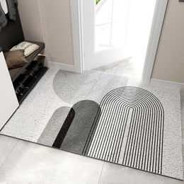 Carpet Entrance Home Door Mat Kitchen Bedroom Living Room PVC Nonslip Bath Can Be Customised Modern Indoor Hallway Doormat 230922