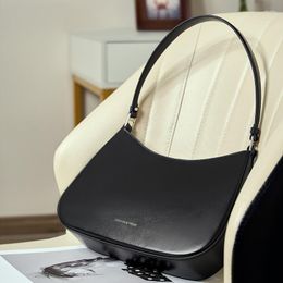 Evening Bags Senior Sense Leather Underarm Bag 2023 Spring And Summer Niche Design Women's White Fashion Shoulder Hand