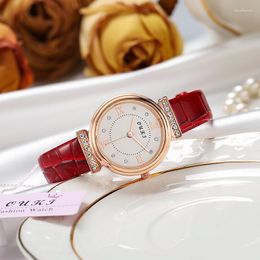 Wristwatches The Women's High-end Fashion Waterproof And Simple Quartz Watch