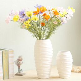 Decorative Flowers 60CM Artificial 6-head Persian Chrysanthemum Po Prop Daisy Dry Flower Wedding Decoration Gesang