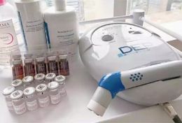 Skin Absorption Enhancement For Beauty Salon RF Equipment No needles Mesotherapy Water Gun Meso gun Dermoelectroporation DEP System Machine