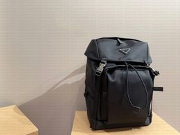 7A 1:1 Damen-Nylontasche, großes Fassungsvermögen, 42 cm, Reißverschluss, offener Reiserucksack, leichte Luxus-Designer-Tasche