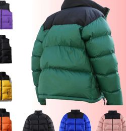 Mens designer down Jackets puffer jacket Hooded Parkas letter printing Couple Clothing Outerwear windbreaker Brown casual thick Pink Blue Puffer winter11