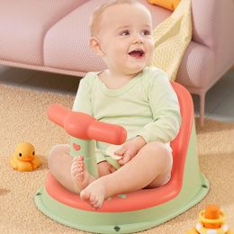 Bathing Tubs Seats Baby Tubs Seat Bathtub Pad Mat Chair Safety Anti Slip born Infant Baby Care Children Cute Bathing Seat For 6-18 Months 230923