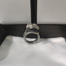 Top Quality Real Ring Three-dimensional Winding Snake Ring 925 Sterling Silver Personalised Ring Supply211S