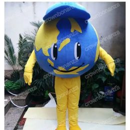 Performance Earth Mascot Costumes Halloween Cartoon Character Outfit Suit Xmas Outdoor Party Outfit Unisex Promotional Advertising Clothings