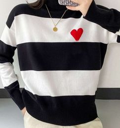 Women's Sweaters Sweater Man for Woman Knit High Collar Love A Womens Fashion Letter Black Long Sleeve Clothes Pullover Oversized