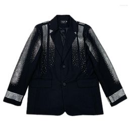 Men's Jackets LS09207 Fashion Coats & 2023 Runway Luxury European Design Party Style Clothing