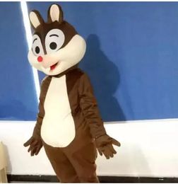 2024 Chipmunk Mascot Costume Adult Cartoon Fancy Dress Halloween Christmas Party Role Play Mall Activity Performance