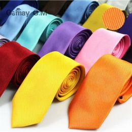 Stripe neck tie 145 8cm 30 Colors Occupational Arrow solid color NeckTie Men's Tie for Father's Day Men's busin261R