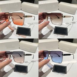 Mens designer sunglasses oversized sunglass thin frame fashion Cheque lunette de soleil uva protection luxury glasses simple modern fashion pj070
