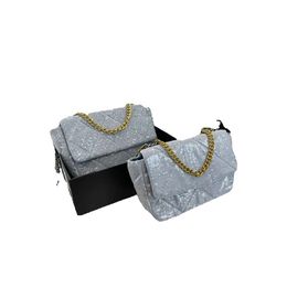 Chanells 5a CC Channelbags Handbag Sequin Designer Crossbody Classic Bag Female Bag Chain Strap One Shoulder Bag Womens Small Square Bag Casual Bag Fashionable
