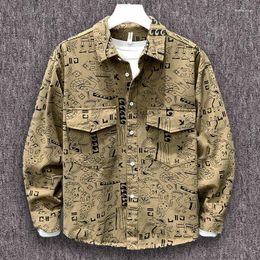 Men's Casual Shirts Lightweight Work Outdoor Cargo Long Sleeve Mens Designer Clothes Shirt Jacket Cotton Shacket Button Down Overshirt