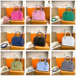 Genuine Leather Sea shell Bag Womens Designer Bag Letter Luxurys Shoulder Bags Multi-color Tote Bag Womens Classic Blue Purse Handbags shopping bags cross body