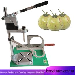 Portable Coconut Hole Opening Machine Commercial Manual Open Green Cutting Knife Fruit Shop