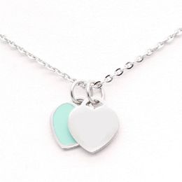 womens necklace heart necklace designer jewellery chains luxury Pendant Stainless Steel Charm Anniversary gift for women 18K Gold 261y