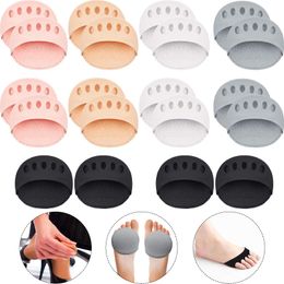 Five Toes Forefoot Pads Women High Heels Half Insoles Calluses Corns Foot Pain Care Absorbs Shock Socks Toe Pad Inserts