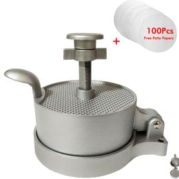 Meat Poultry Tools Aluminum Alloy Hamburger Press Tool Patty Makers Burger Maker Mold FoodGrade Plastic 230922