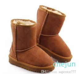 Children Shoes Girls Boots Winter Warm Ankle Toddler Boys Shoes Kids Snow Boots Children Plush Warm