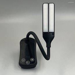 Table Lamps Desk Lamp Convenient Chargeable Super Lightweight Reading Compact Clip Dorm Accessory