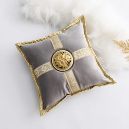 Cushion Decorative Pillow 30x30cm Square Middle East Luxury Super Censer Holder Incense Aroma Cushion Yoga Accessories Home Decoration 230923