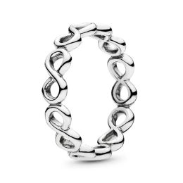 Обручальные кольца для женщин свадьба розовая серебряная кольцо кольца любовь Женщина Джевелли Дизайнеры Рождество подарка подарка 5-9