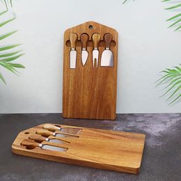 Dinnerware Sets Cheese Cutting Board Chopping Camping Tools Steak Easy Carry Easy-using Wood Domestic